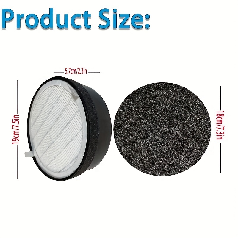 Air Purifier Replacement Real Filter Activated Carbon Filters Accessories  for LEVOIT LV-H132 LV-H132-RF Spare Parts