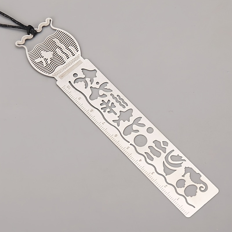 Creative Multifunctional Hollow Book Mark Metal Bookmarks - Temu