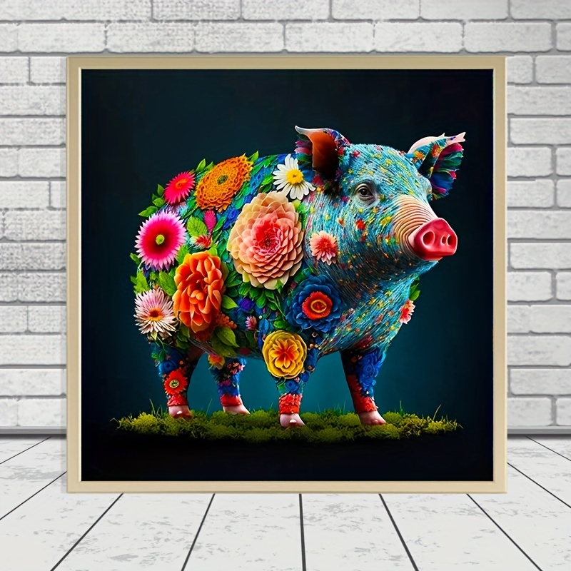 Chinese Zodiac Pig Picture 5d Diy Artificial Diamond Painting Full Circle  Cross Stitch Kit Rhinestone Decoration Gift Diamond Embroidery Animal  Mosaic Picture Suitable For Adults Beginners Diamond Art Kit - Temu Germany