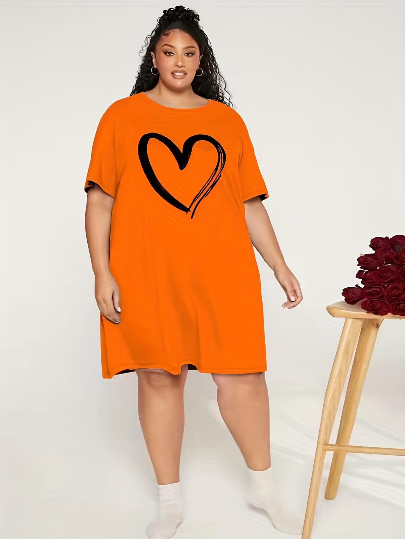 Plus-Size Loungewear Outfit for At Home Style
