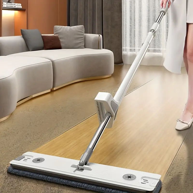 Effortlessly Clean Your Floors With Our Large Flat Mop - Temu