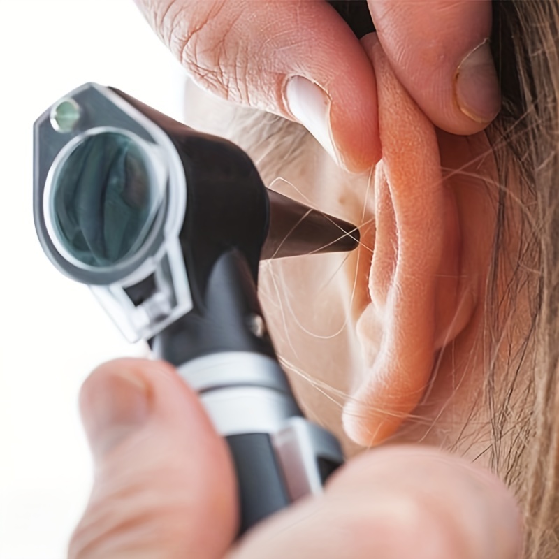 Scian Otoscopio Medico Profesional - Otoscopio Con Lámpara, 3  Magnificaciones, 4 Herramientas De Diagnóstico Para El Cuidado Del Oído Del  Tamaño De La