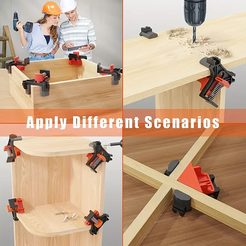 90 Degree Corner Clamps Woodworking Fast Adjustable Quick - Temu Canada