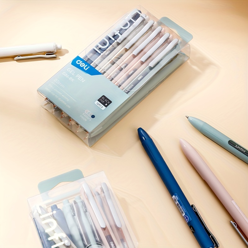 STOBOK 5pcs Ballpoint Pen Signature Gel Pen Liquid Fun Pens for Adults  Funny Pens Small Toolbox Storage Case Construction Pens School Gel Ink Pen  Tool