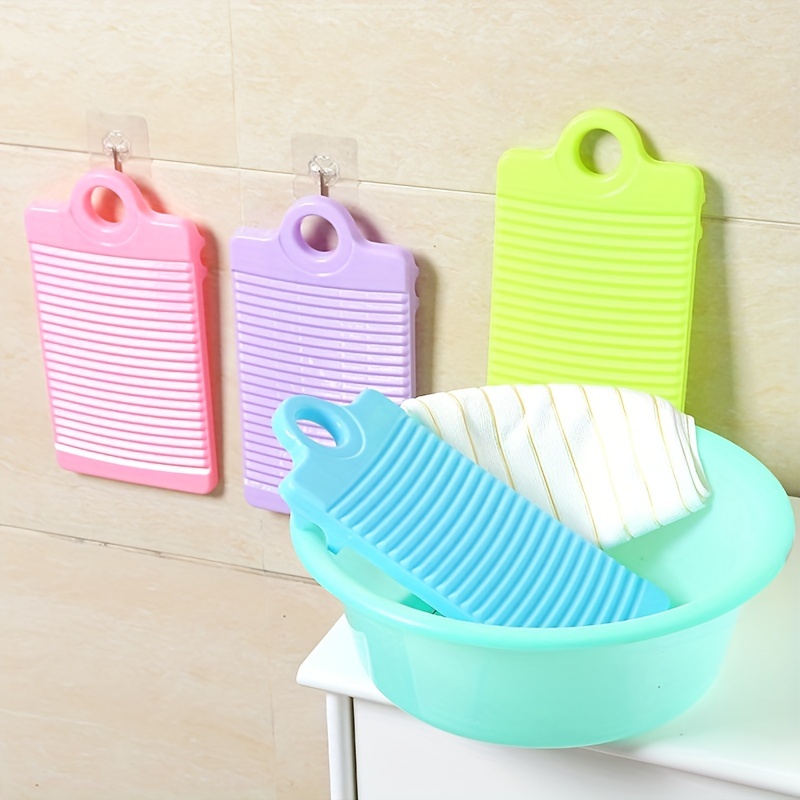  Washboard for Laundry Plastic Hand Wash Board Non-Slip