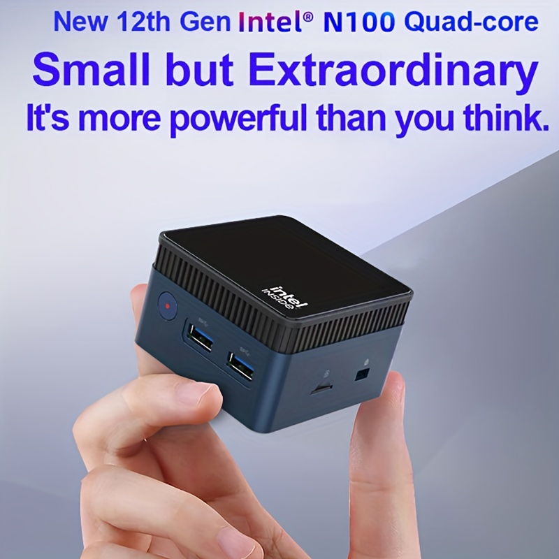 Jumper Mini PC, 16GB RAM 1024GB SSD, Quad-Core Intel N100 (Up to 3.4GHz)