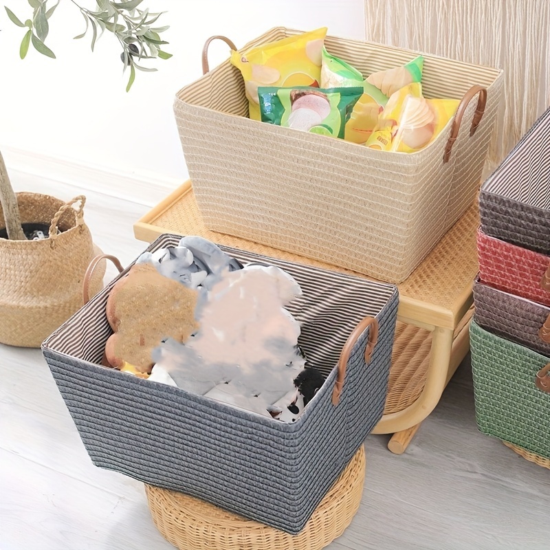 Storage Baskets for Easy and Stylish Organization