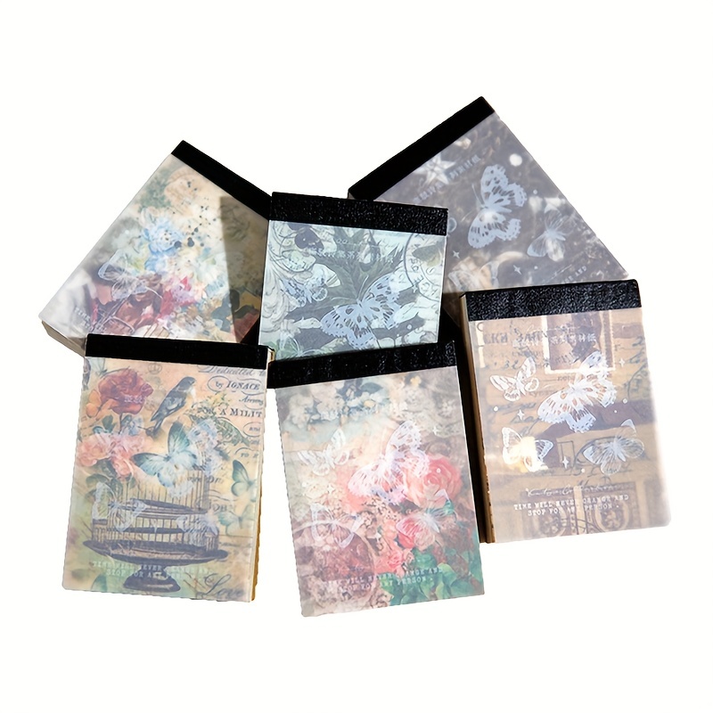Papel de material vintage para álbumes de recortes bonito libro de papel  estético papel decorativo para escribir dibujar diario de viaje arte y –  Yaxa Colombia