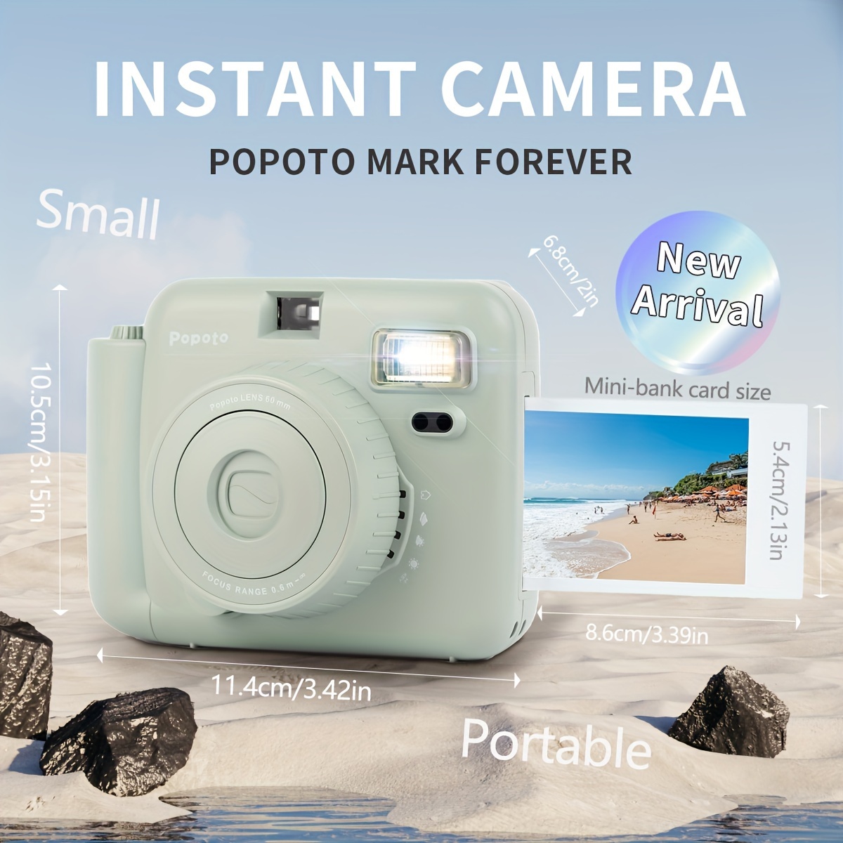 Fujifilm Instax Mini 11 Instant Camera + Instax Mini Twin Pack Film + –