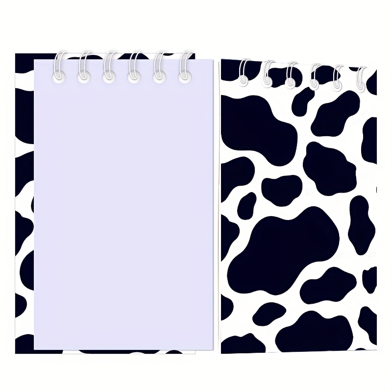 Cow Print Notebook: Stylish and Trendy Notebook with a Cow Pattern Design.  It's the Perfect Gift Idea for Animal Print Lovers. College Ruled, Can Be