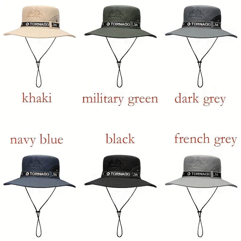 Unisex Sunshade Bucket Hat for Outdoor Activities