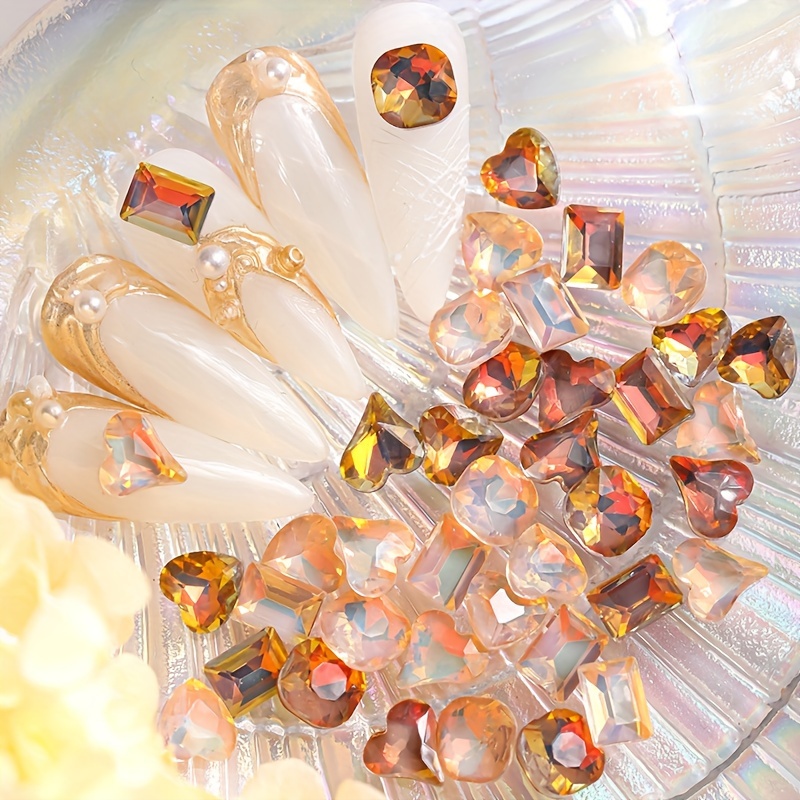 1000Pcs Nail Art Crystal Rhinestone Beads Nail Decor 1.2mm Mini Micro  Diamond Beads DIY Accessories