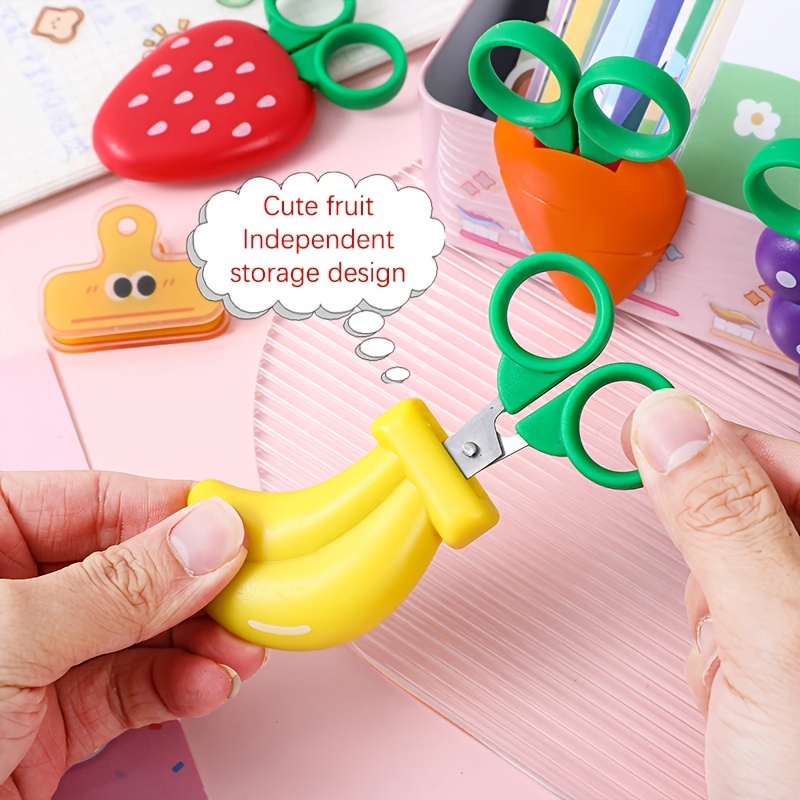 Children Scissors Lollipop Shape Cute Kawaii Scissors Kids Gift