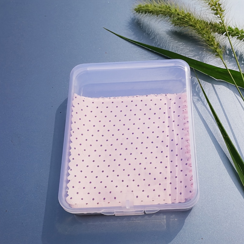 Dustproof Moisture Resistant Clear Square Plastic Packaging Box