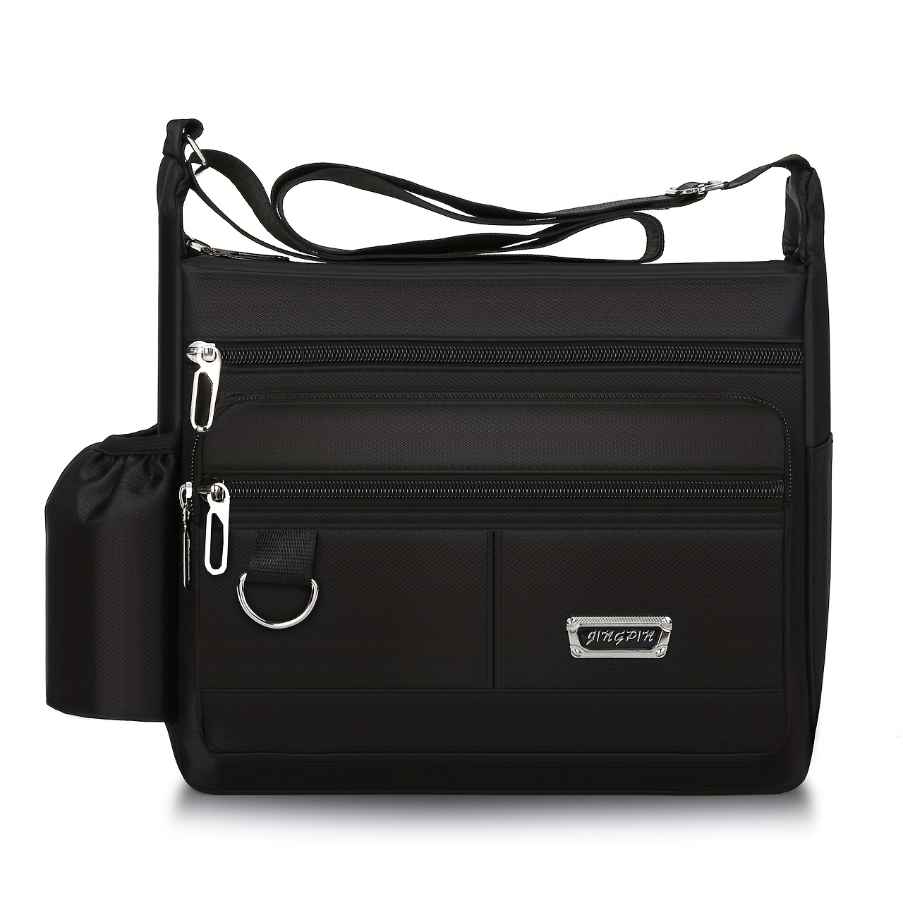 Mens messenger bag with water bottle pocket new arrivals