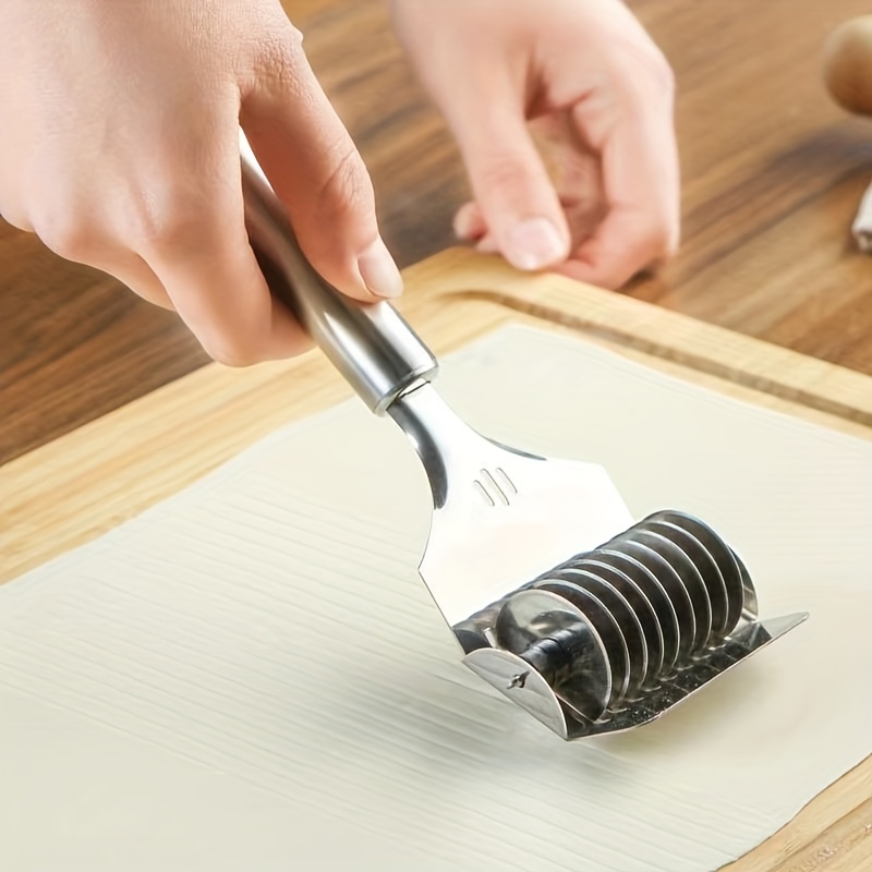 Noodle Cutter Stainless Steel Noodle Lattice Roller Kitchen - Temu