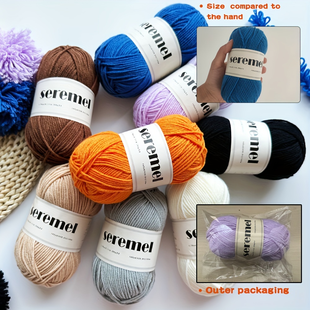 4ply Skin friendly Yarn Multicolor Yarn For Crocheting - Temu