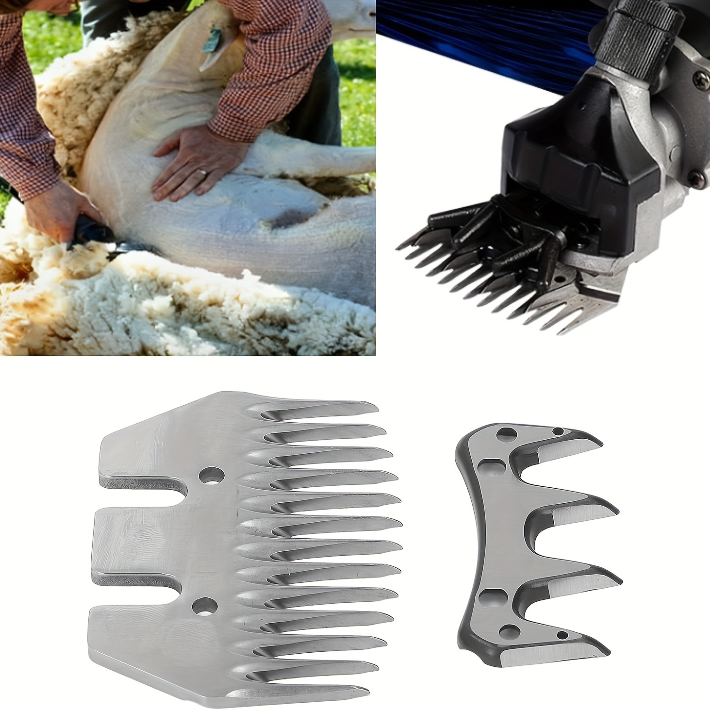 9/13 Teeth Sheep Shears Replacement Blades Professional - Temu