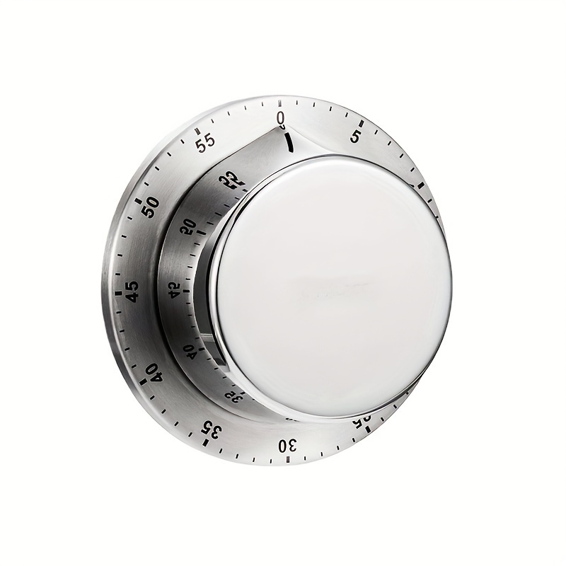 Stainless Steel Mechanical Cooking Baking Timer With Magnet - Temu