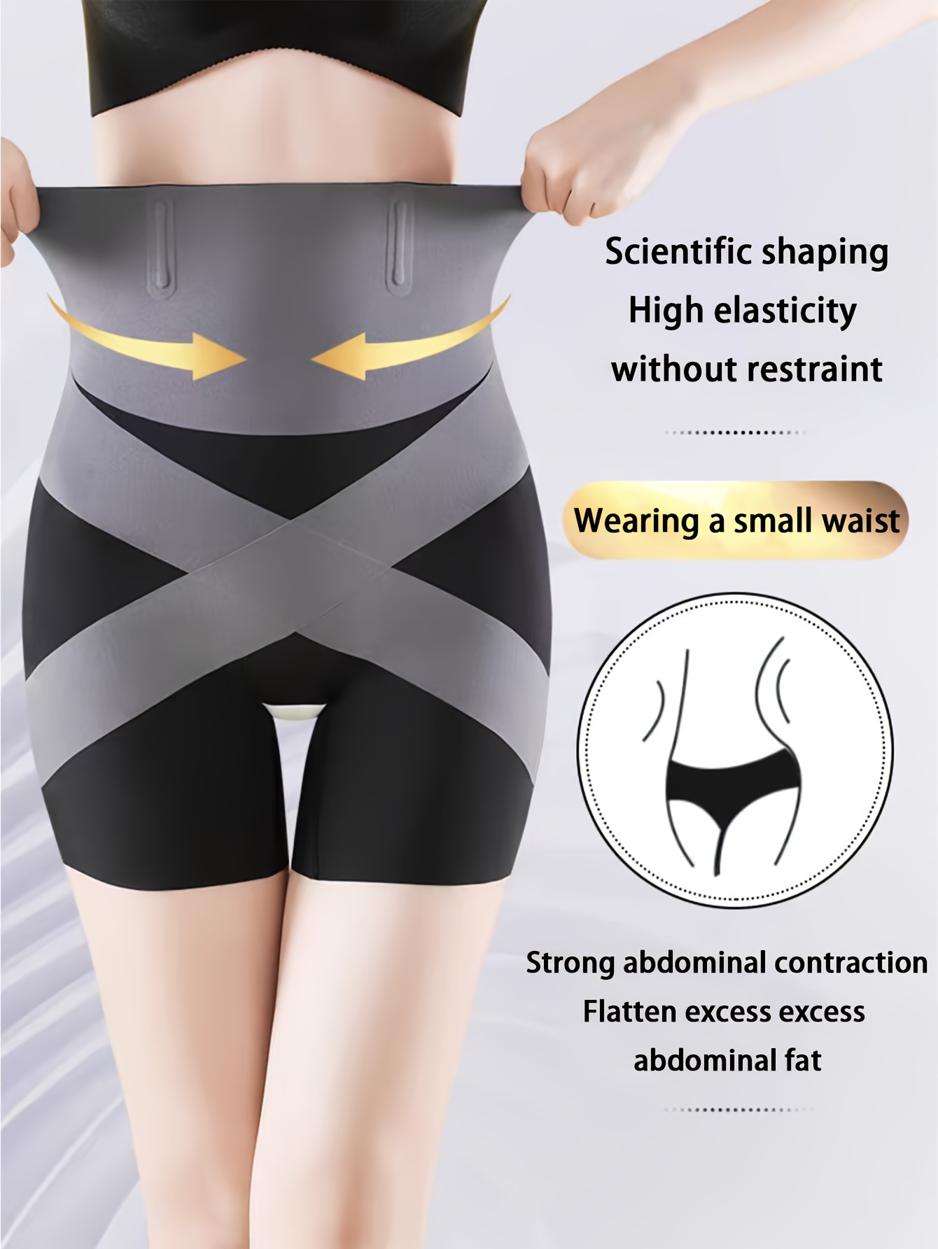 Waist Hip Shaping Shorts Slimming Girdle For Women Stomach Belt