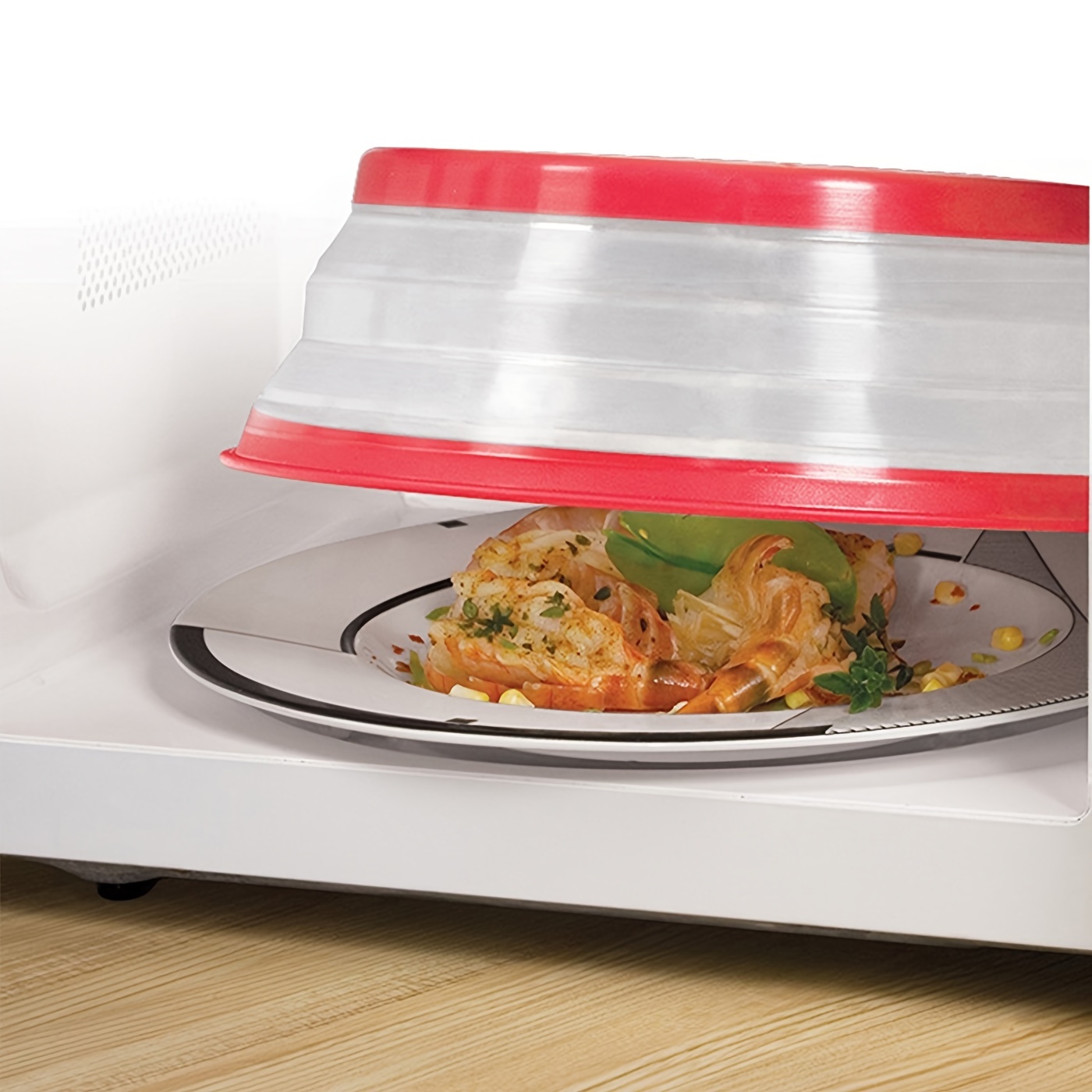 Multifunctional Foldable Microwave Splash Cover Round Lid - Temu