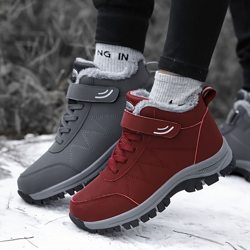 Men's winter ankle snow boots on sale