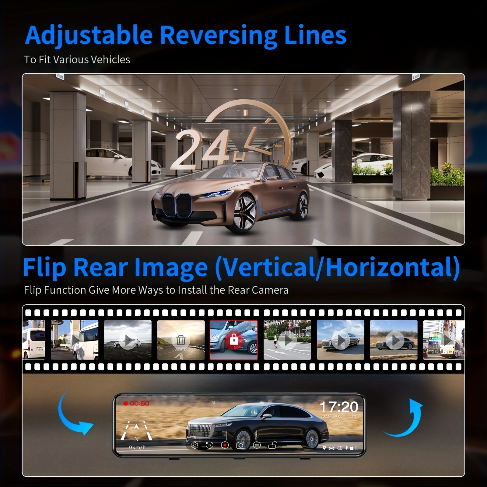 Vehicle cameras for cars and trucks