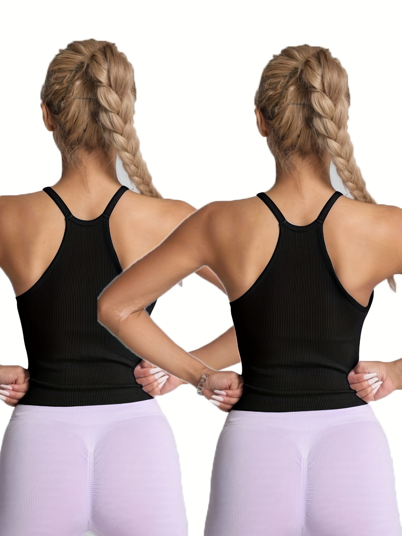 Workout Tops With Built In Bra - Temu
