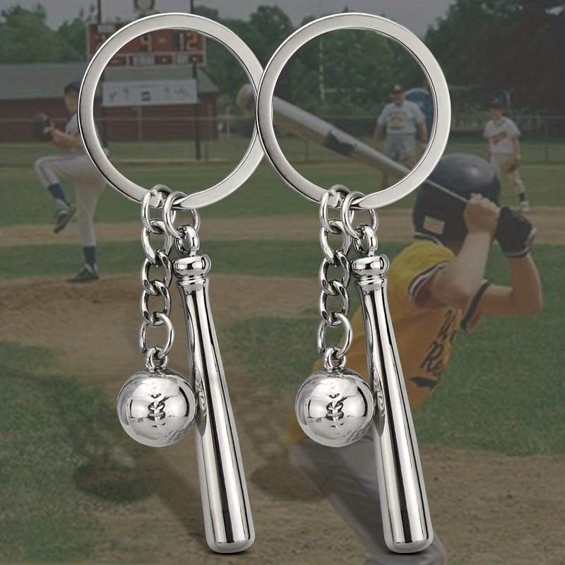 Baseball Keychain, Sports Alloy Durable Key Ring, Softball Key Chain Charm  For Handbags, Purses, Bags, Belts - Temu Philippines