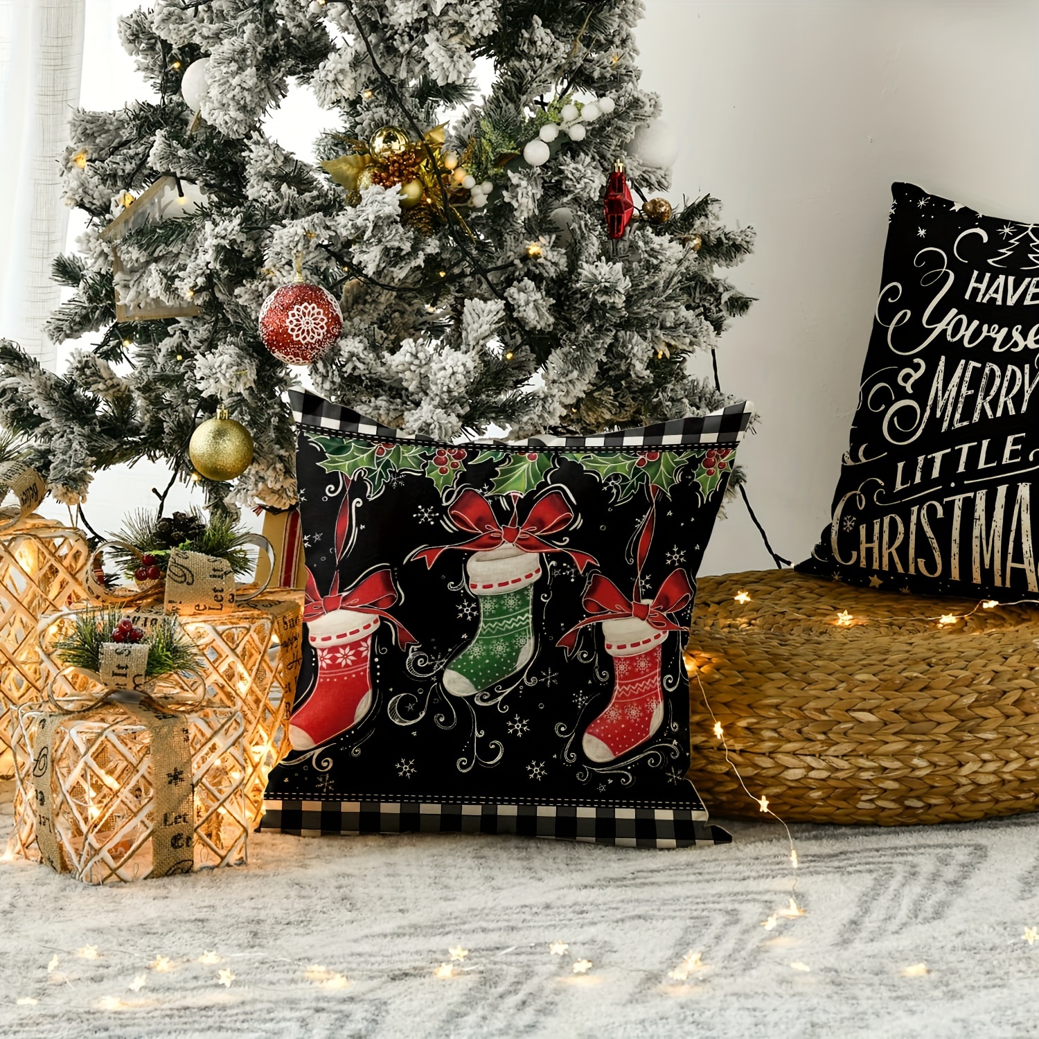 Holiday Linen Blend Set