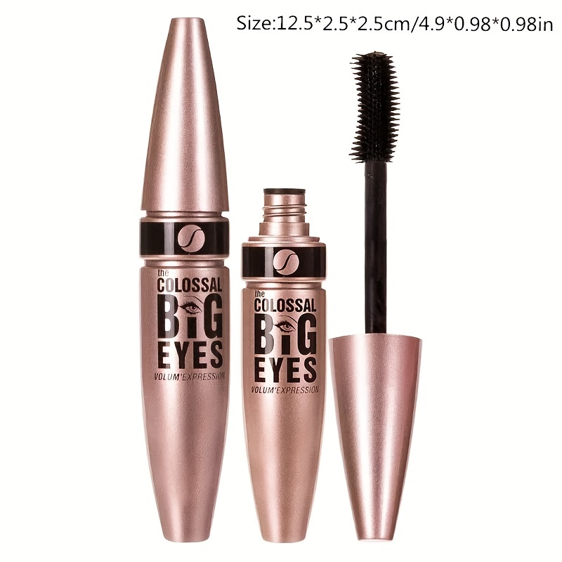 slim and thick curls waterproof sweat proof no blooming blow through bottle mascara 12ml details 3