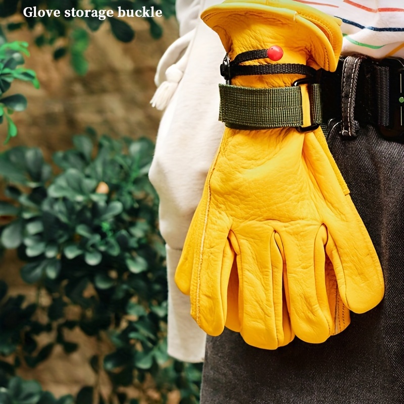 Nouveau gants en nylon polyvalents Crochet De sécurité de travail Clip  d'escalade tactique en plein air Corde d'escalade anti-perte De camping  Suspendu Buck
