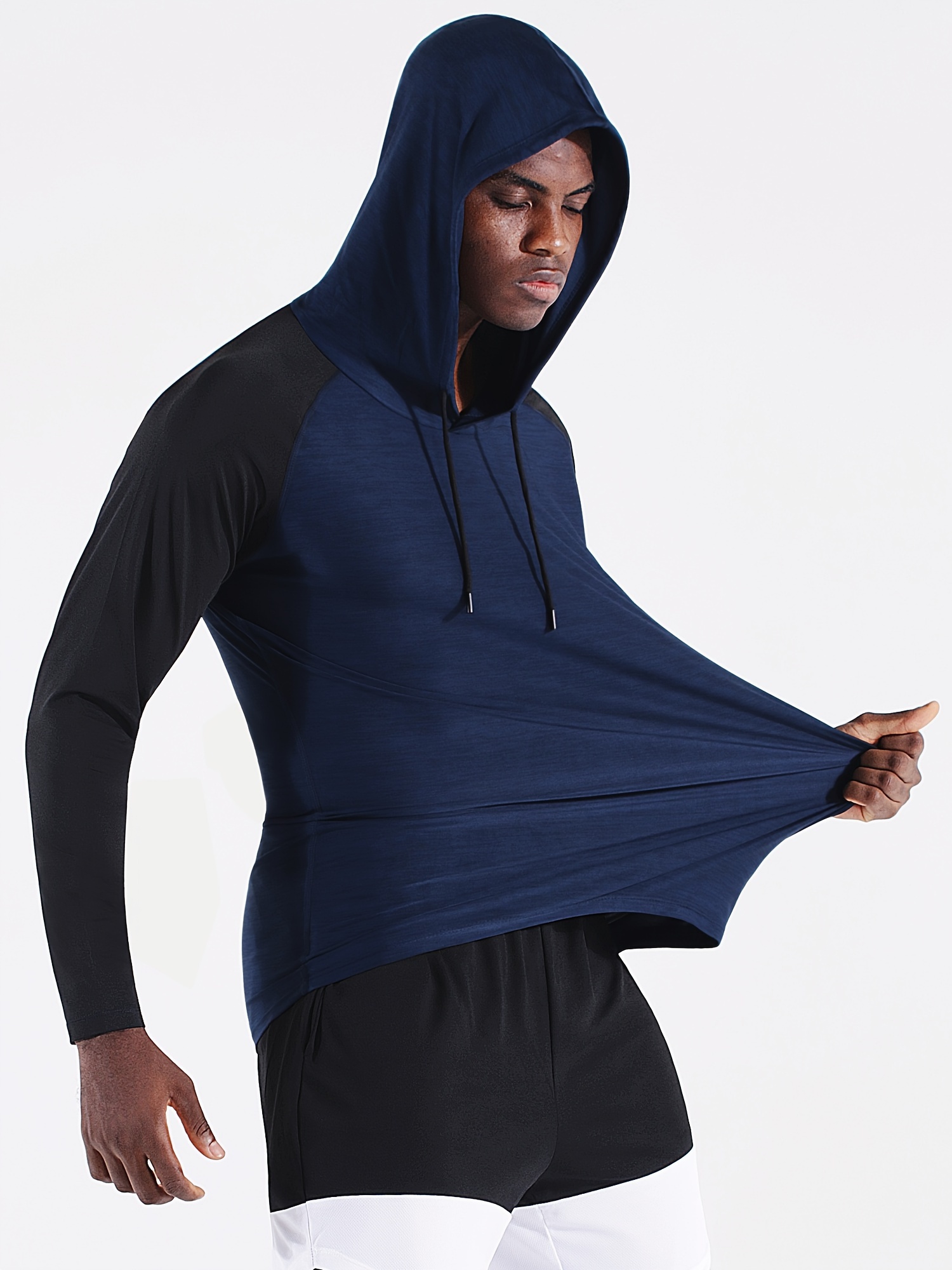 Men's Comfy Quick drying Sports Compression Hoodies Highly - Temu