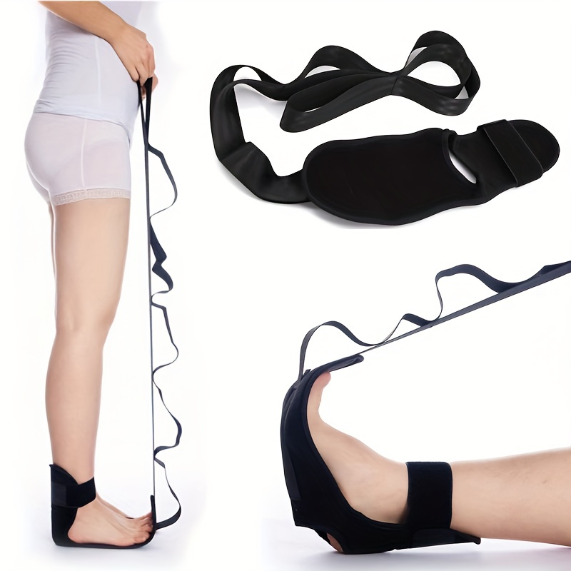 1pc yoga stretching loop pedal rope for ankle correction physical therapy rehabilitation