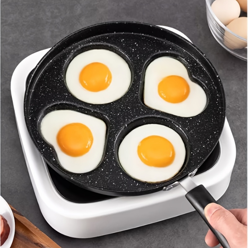 1pc Mini Egg Pancake Frying Pan NonStick Omelette Breakfast Cookware Heart  Shape