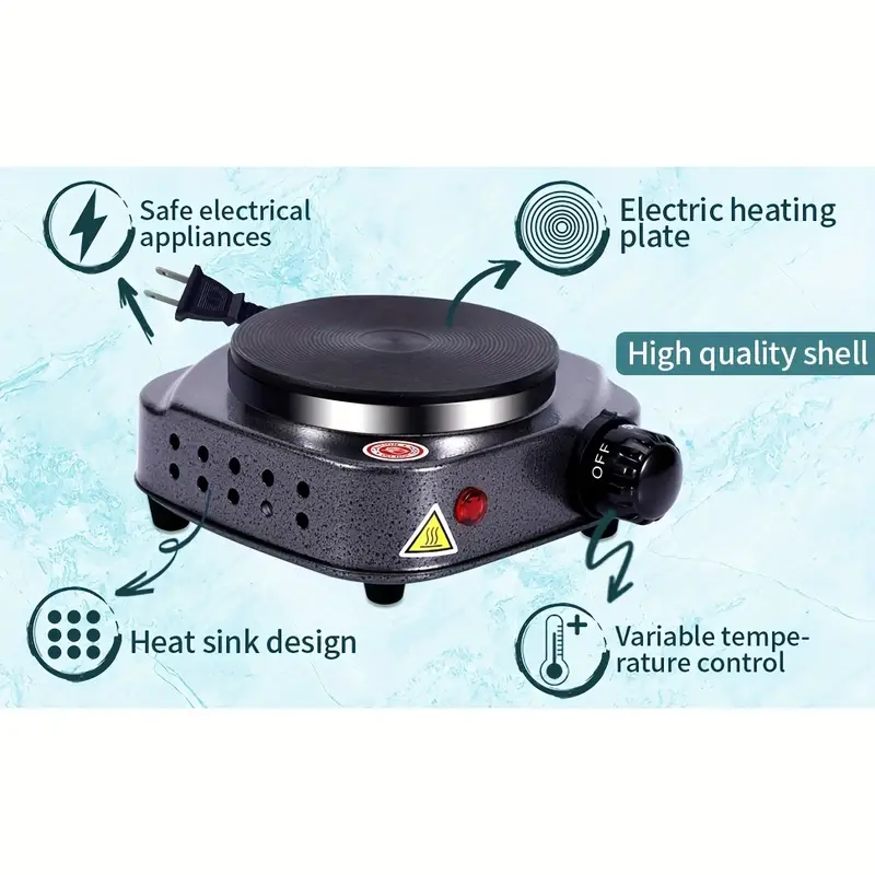 Multifunctional Electric Heating Plate For Melting Wax - Temu