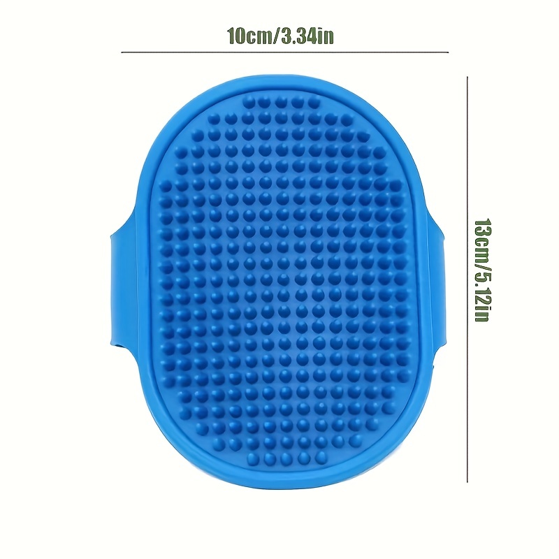 Silicone Pet Shampoo Brush For Dogs & Cats