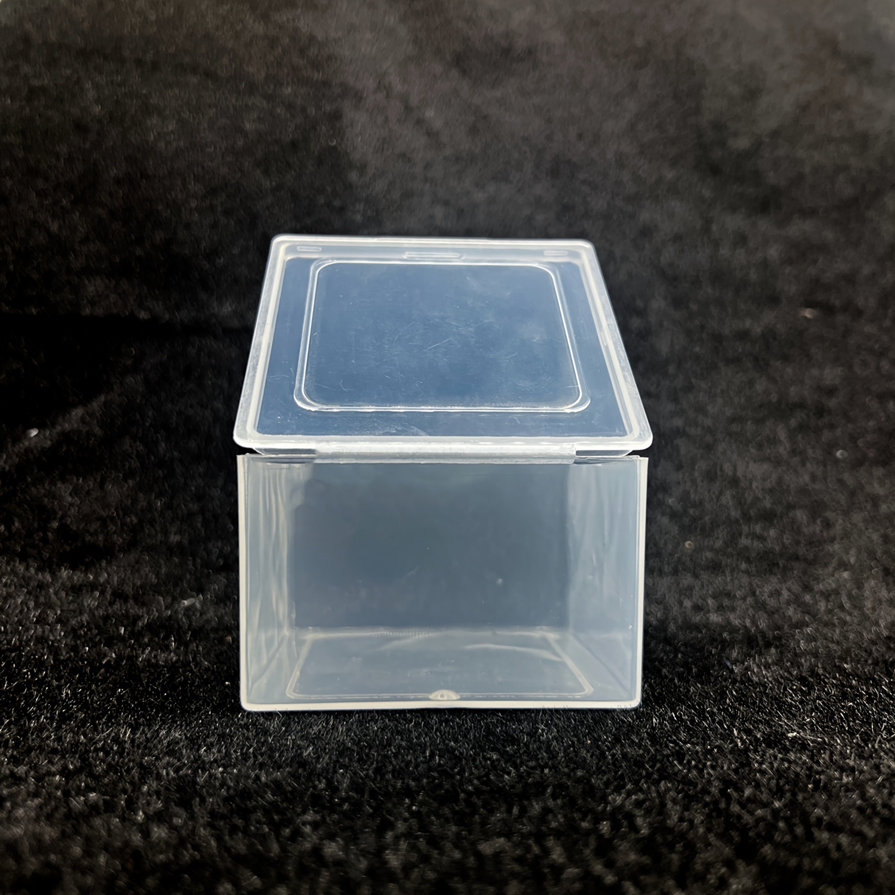Square Storage Box Flip Large Clear Organizer Jewelry Box - Temu