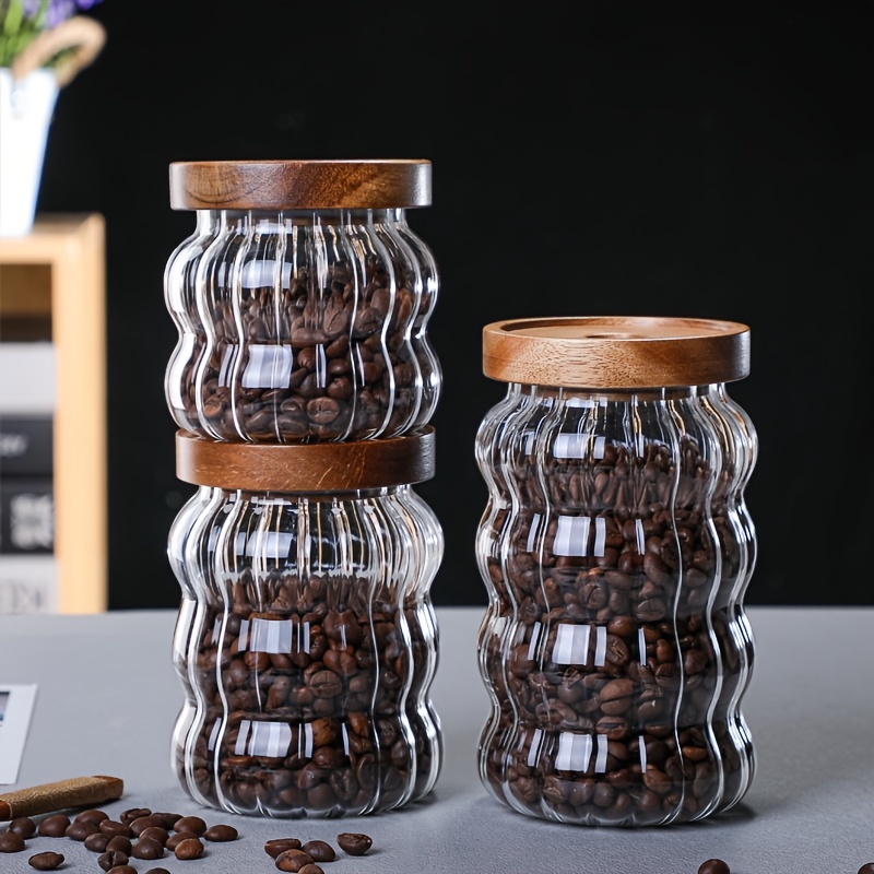 Food Storage Containers With Rotating Lids Candy Jars With - Temu
