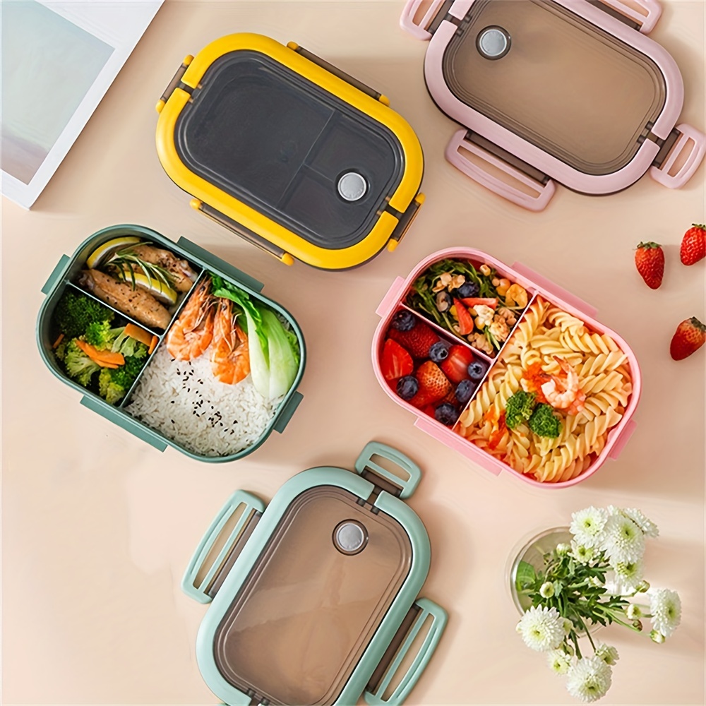 Stackable Leak proof Bento Box With Handle Double layer - Temu