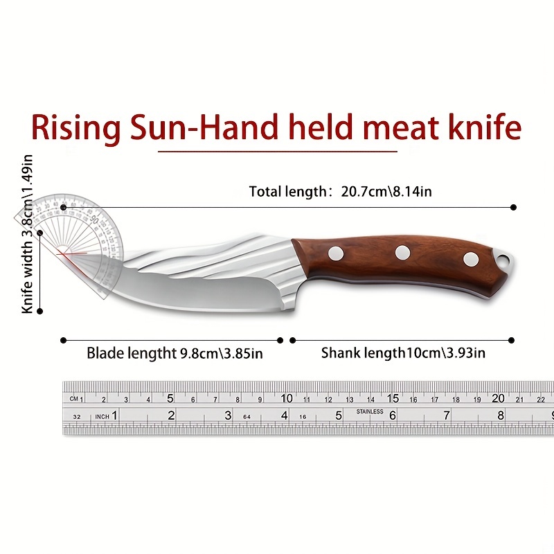 1pc Mini Cleaver Knife: The Perfect Outdoor Knife for Fish, Meat, and Fruit  Cutting!