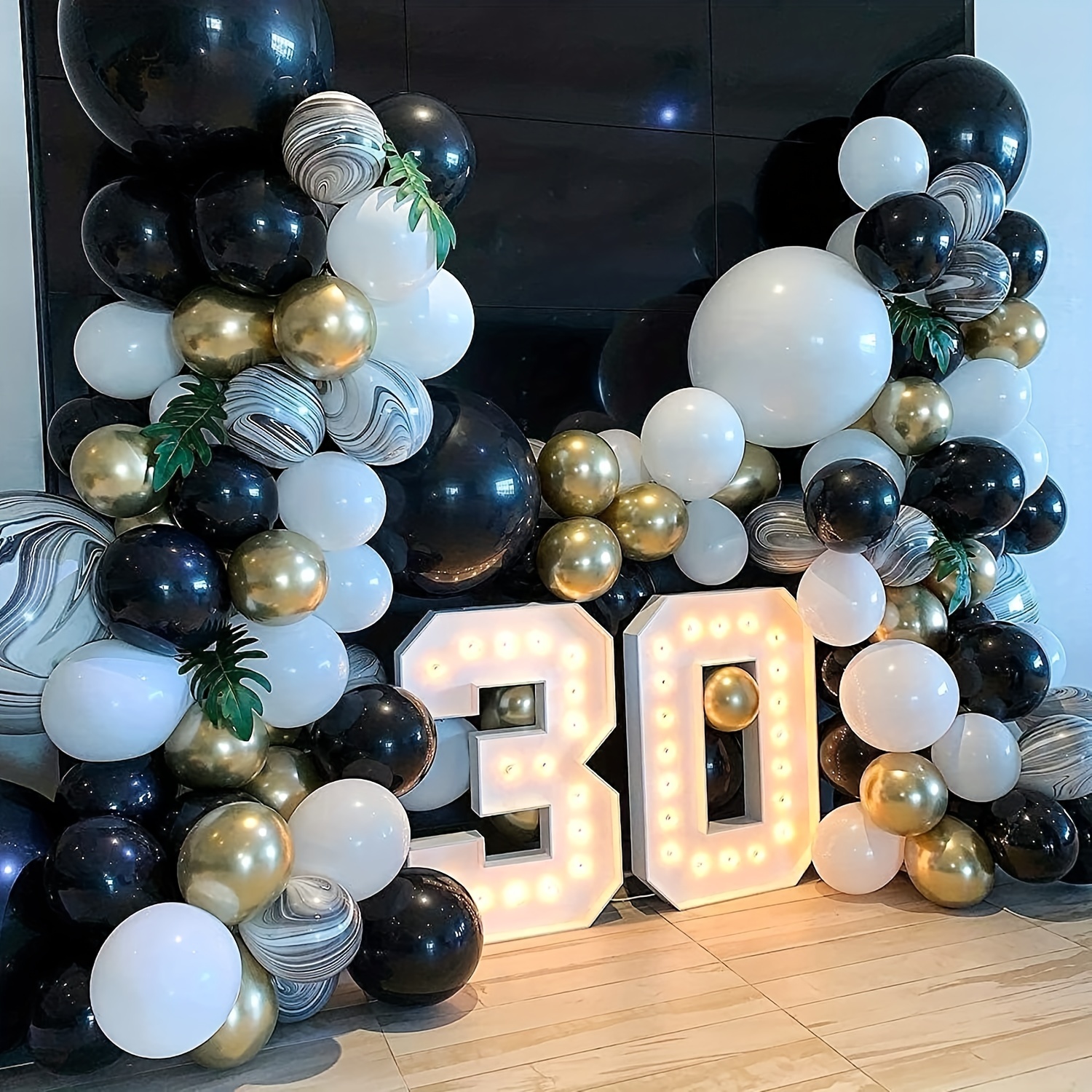  Black Balloons Different Sizes 110PCS 18/12/10/5 Inch Black  Balloon Garland Arch Kit Quality Latex Balloons Black Decorations for Party  Birthday Graduation Wedding : Toys & Games