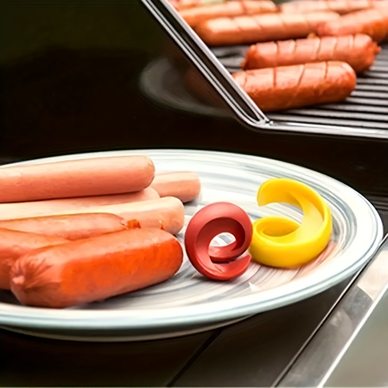1pc Hot Dog Cutter,hotdog Slicer Hot Dog Slicing Tool - Hotdog Slicer Bbq  Tools, Helpful Grill Accessories For Home Garden Camping Bbq