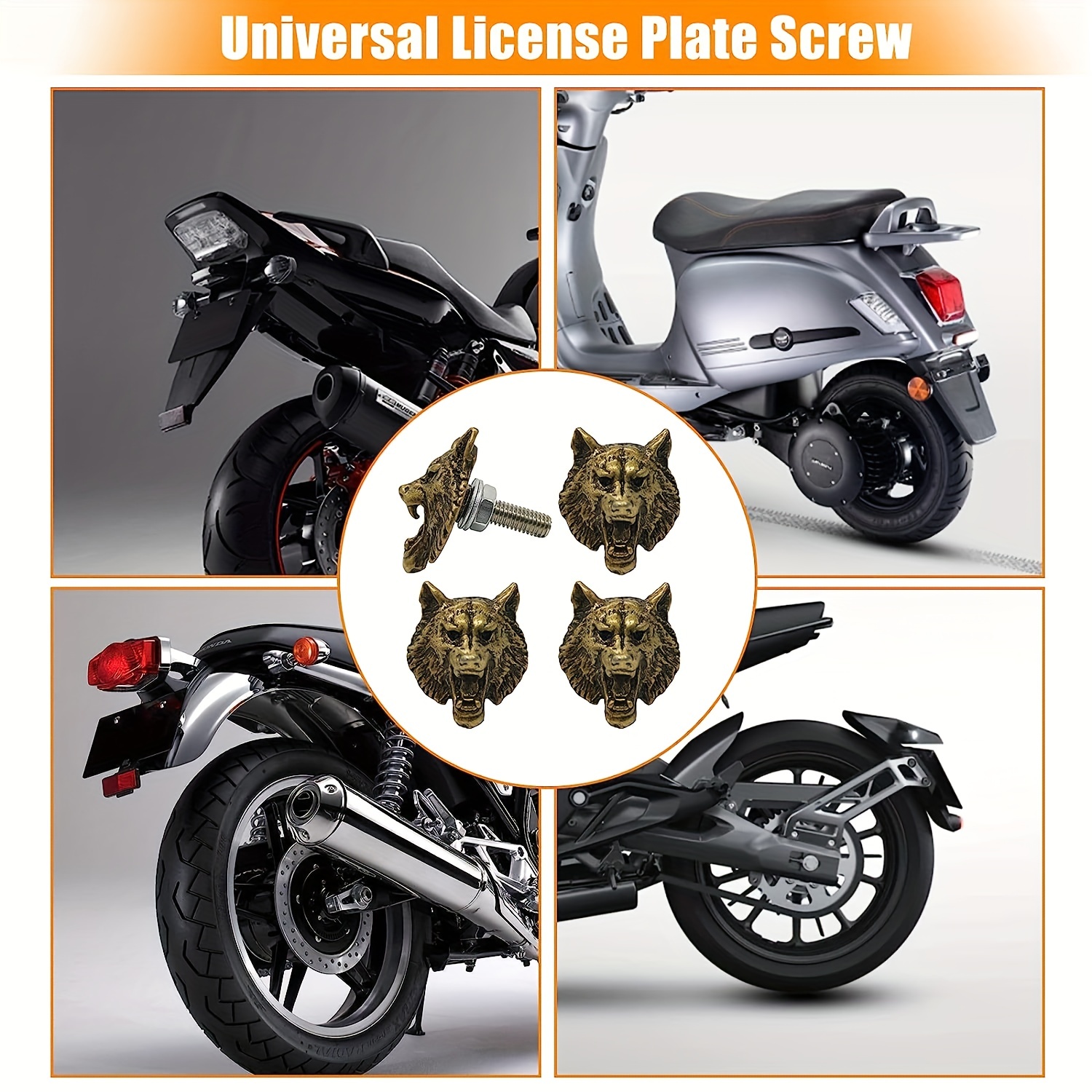 3D Kennzeichen fürs Motorrad