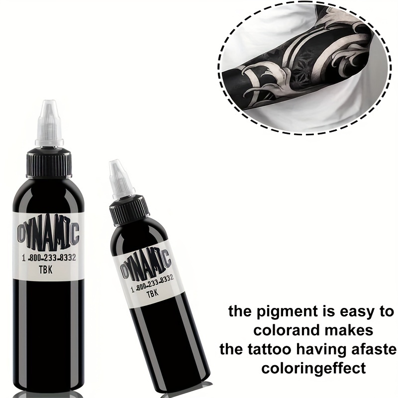 Black Tattoo Ink Professional Tattoo Tattoo Painting - Temu