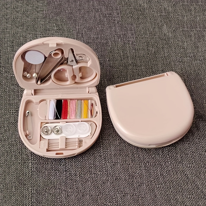 Mini Portable Small Sewing Box Travel Household Sewing Kit - Temu