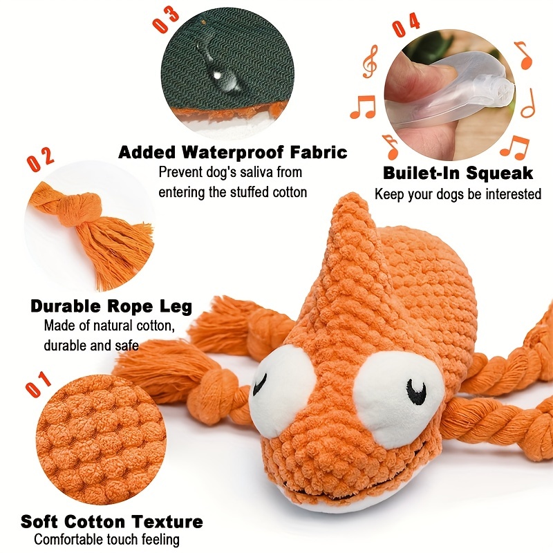 Dog Play Squeaky Dog Toy Chew Toy Puppy Novelty Durable Waterproof