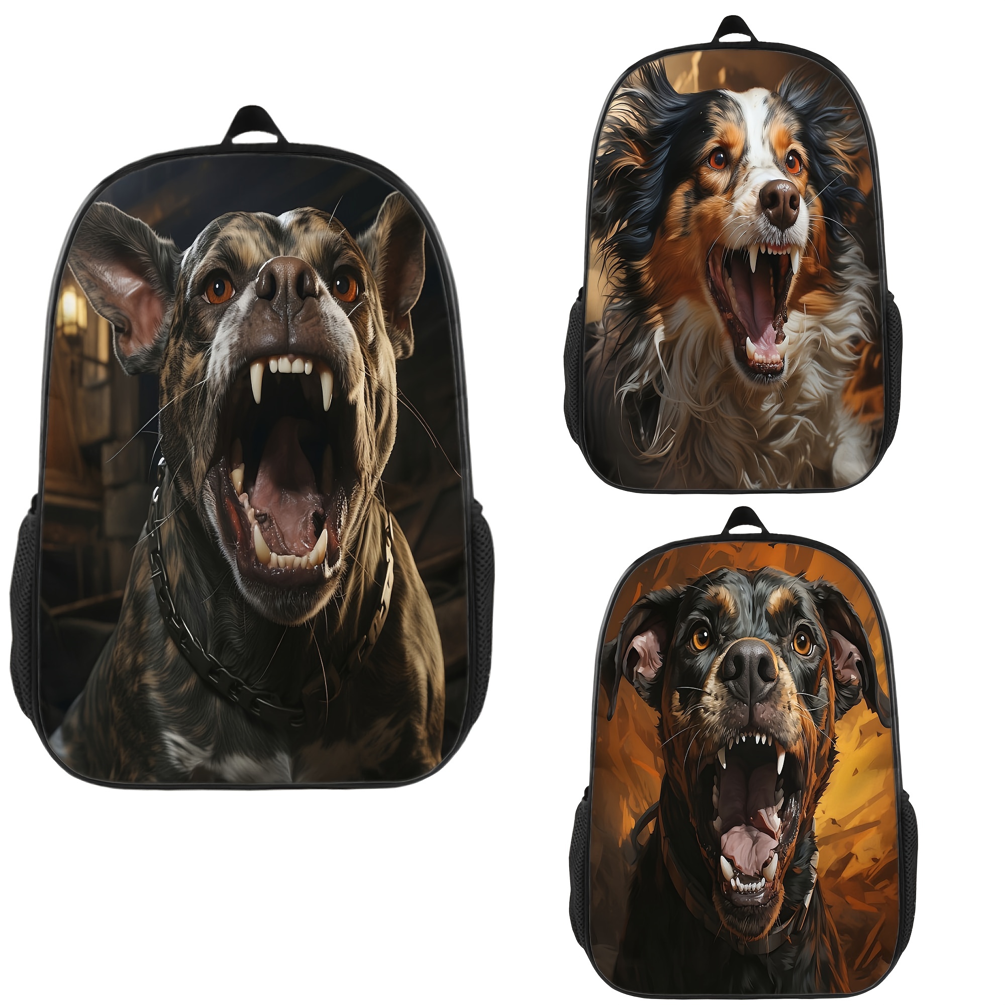 Animals Dogs Mini Backpack Purse for Women German Shepherd Small PU Leather  Designer Ladies Shoulder Bag Travel Fashion Daypack