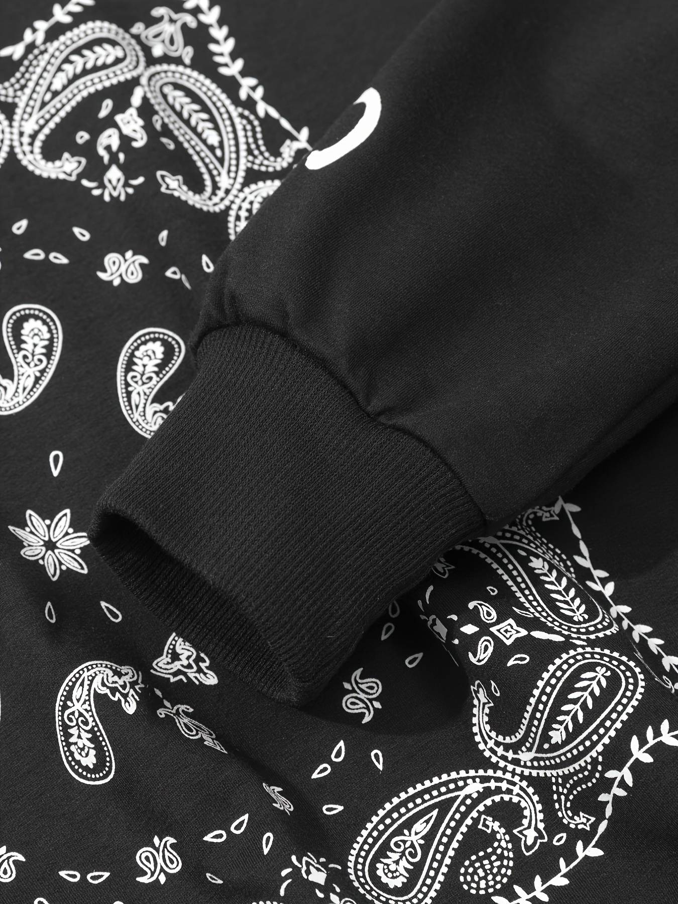 Paisley pattern online hoodie