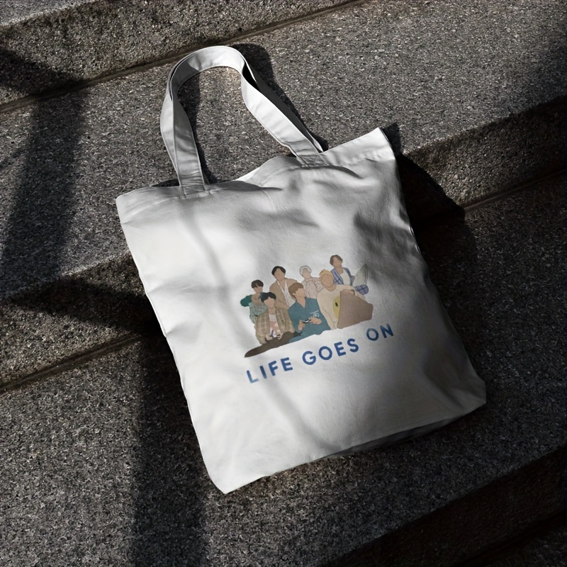 Life Goes on Tote Bag 